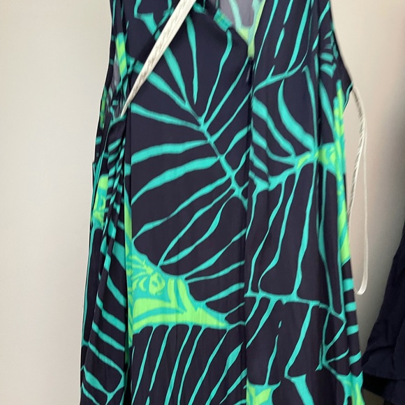 Lilly Pulitzer Angel Under the Palms Halter Maxi Dress Large - Picture 3 of 8